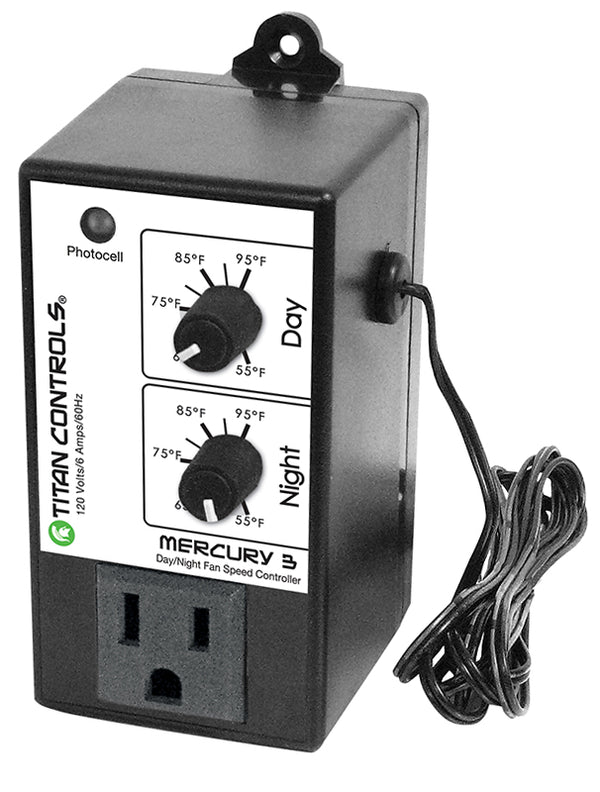 Titan Controls Mercury 3: Day/Night Fan Speed Controller