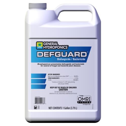 General Hydroponics Defguard Biofungicide and Bactericide, 1 Gallon