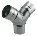 Ideal-Air Wye Branch 4in x 4in x 4in