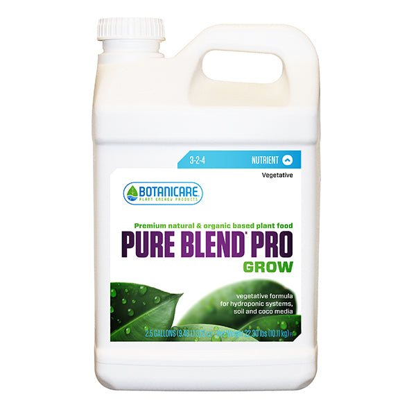 Botanicare Pure Blend Pro Grow 2.5 Gallon (2/Cs)