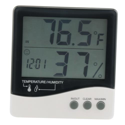 Growers Edge Large Display Thermometer / Hygrometer