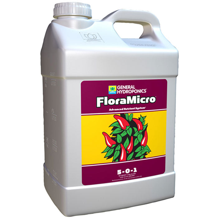 General Hydroponics Flora Micro 2.5 Gallon (2/Cs)