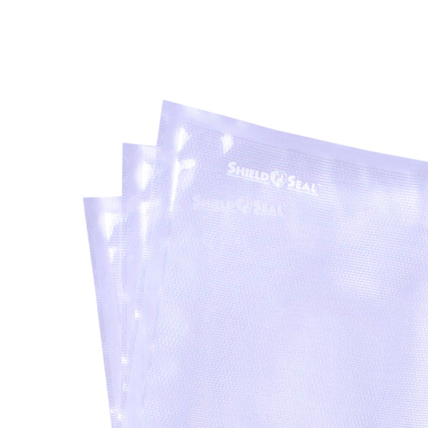 Shield N Seal 2200 Pre-Cut All Clear Vacuum Sealer Bags, 15" x 20" - Pack of 50