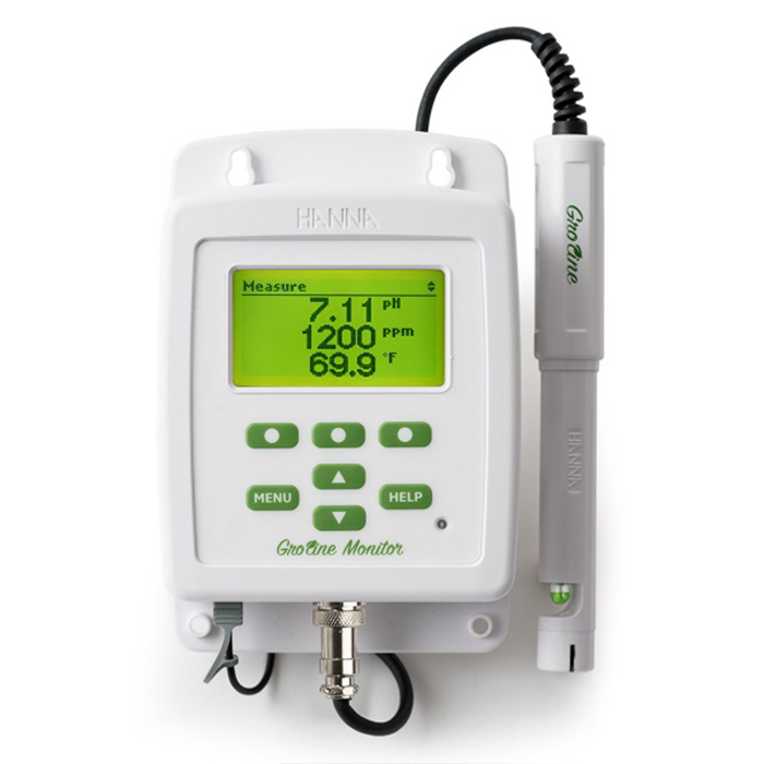 Hanna Instruments GroLine pH/EC/TDS & Temp Monitor