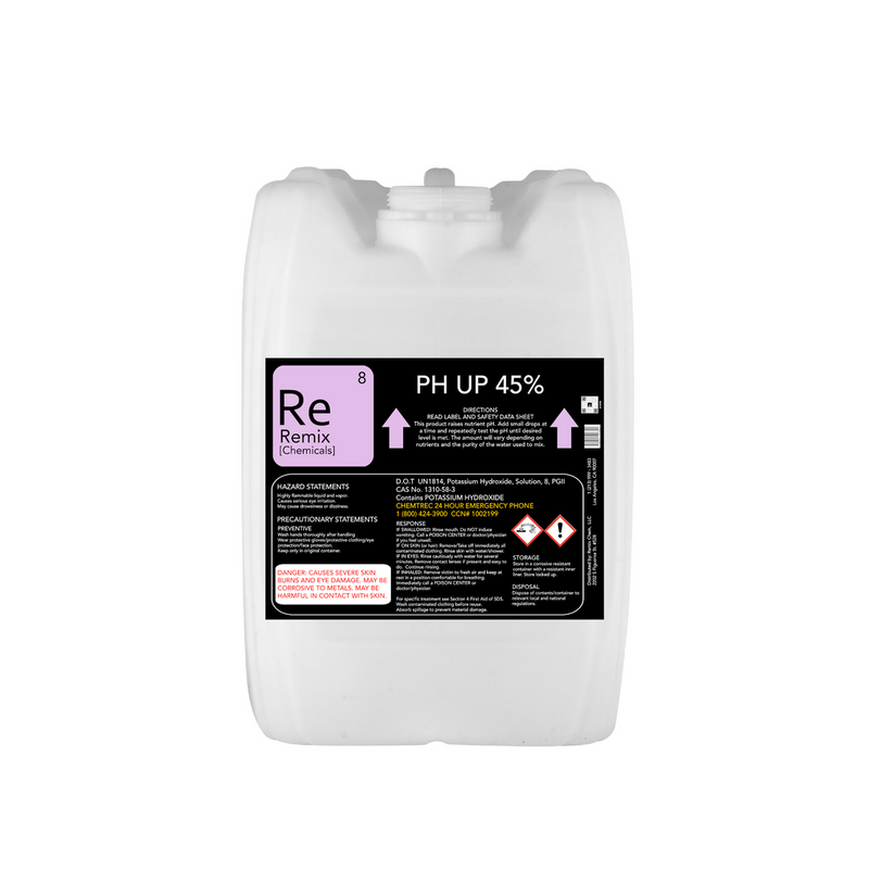 RemixChem pH Up 45%, 5 Gal (36/pallet)