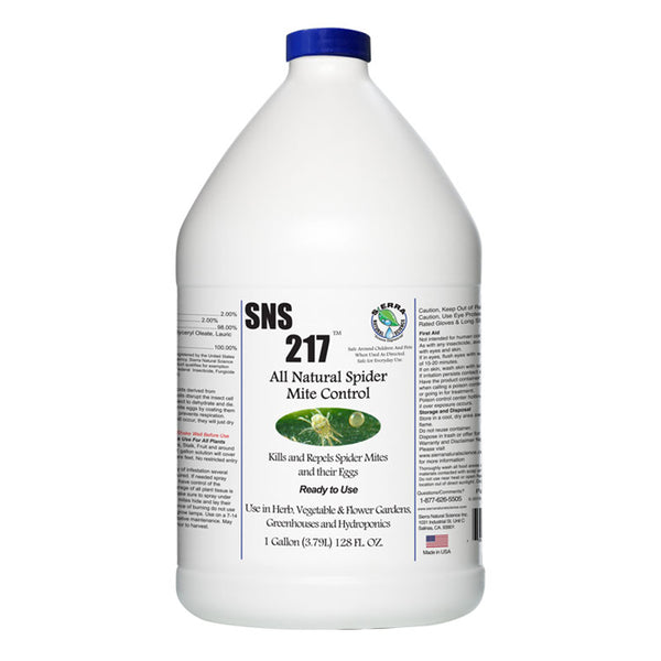 Sierra Natural Science 217 Spider Mite Control Ready-to-Use, 1 Gallon