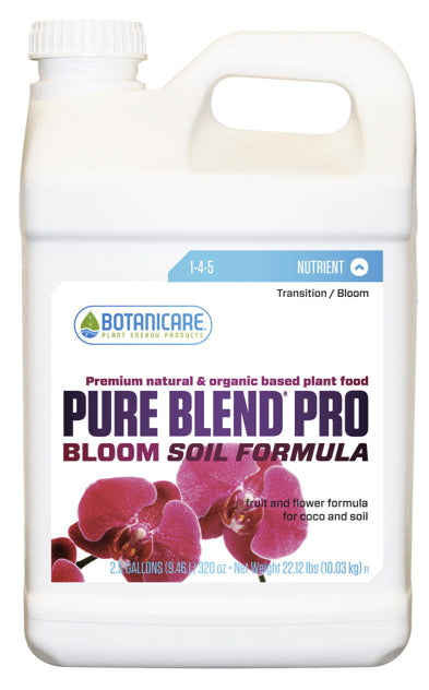 Botanicare Pure Blend Pro Bloom Soil Formula, 2.5 Gallon