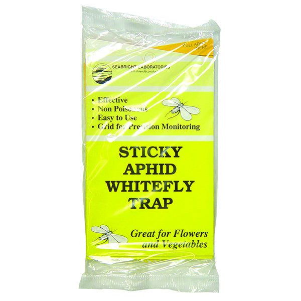 Seabright Laboratories Sticky Whitefly Trap 5/Pack