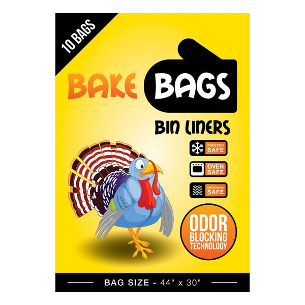 Bake Bags Bin Liners 44'' W x 30'' H, Pack of 10