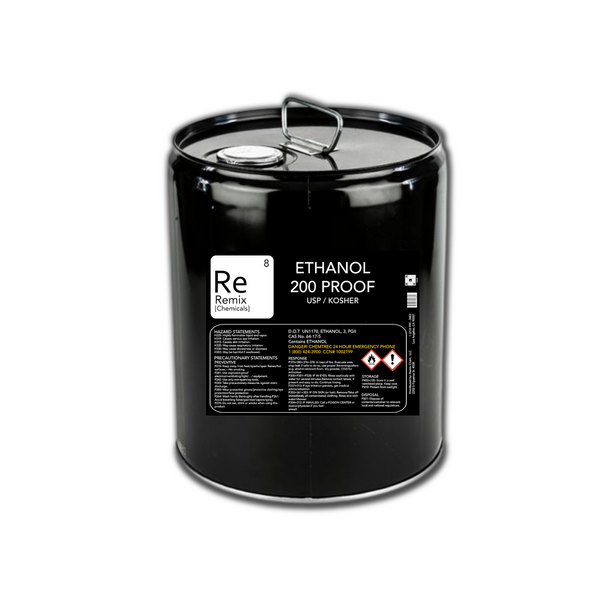 RemixChem Ethanol 200 Proof USP, 5 Gallon