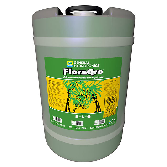 General Hydroponics Flora Gro 15 Gallon