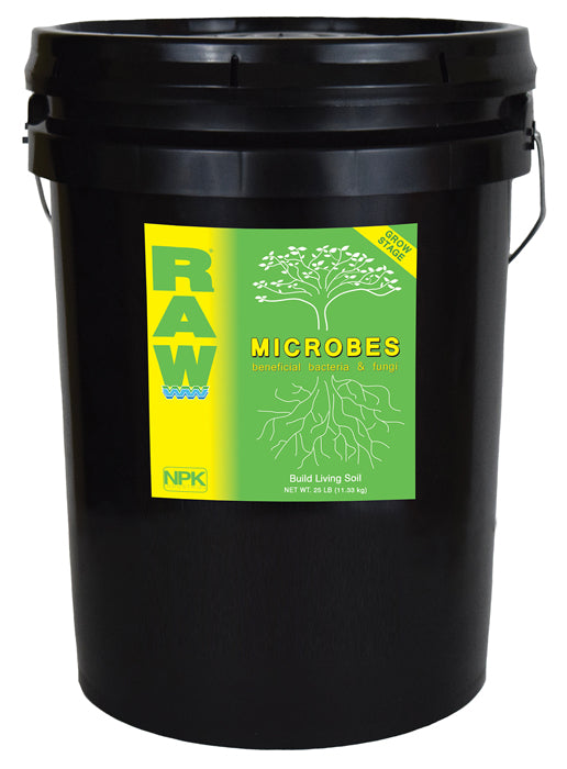 NPK Industries RAW Microbes Grow Stage, 25 lb.