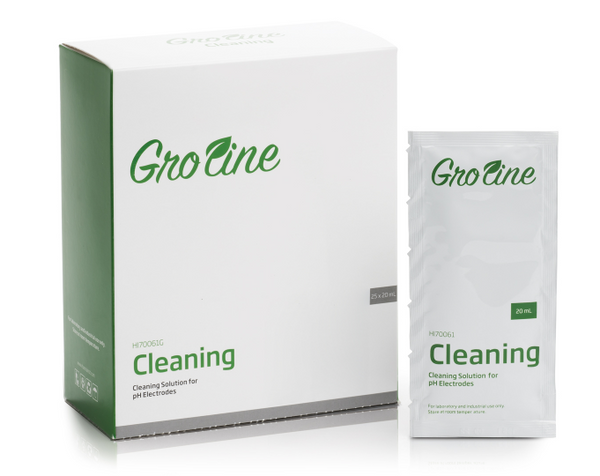 Hanna Instruments GroLine Cleaning Solution Sachets, 20 mL - Case of 25