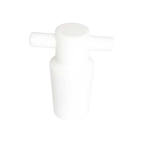 Across International Solid PTFE 34/45 Joint Stopper for Air Tight Vacuum Work