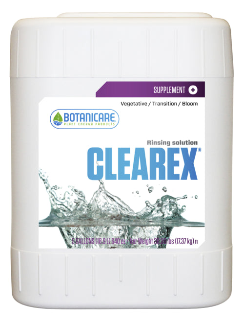 Botanicare Clearex - Salt Leaching Solution, 5 Gallon