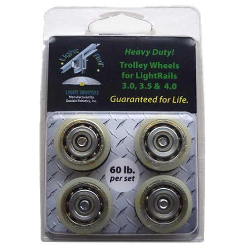 LightRail Extreme Duty Trolley Wheel Kit for LightRail 3.0/3.5/4.0