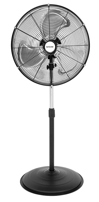 Hurricane Pro High Velocity Oscillating Metal Stand Fan 20 in