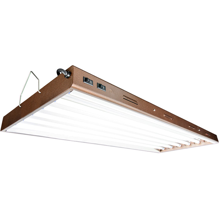 Agrobrite Designer T5 324W 4' 6-Tube Fixture with Lamps