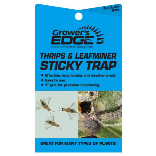 Grower's Edge Sticky Thrip Leafminer Trap 5/Pack