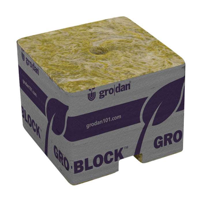 Grodan Pro Unwrapped Starter Mini-Blocks, 1.5" - Case of 150