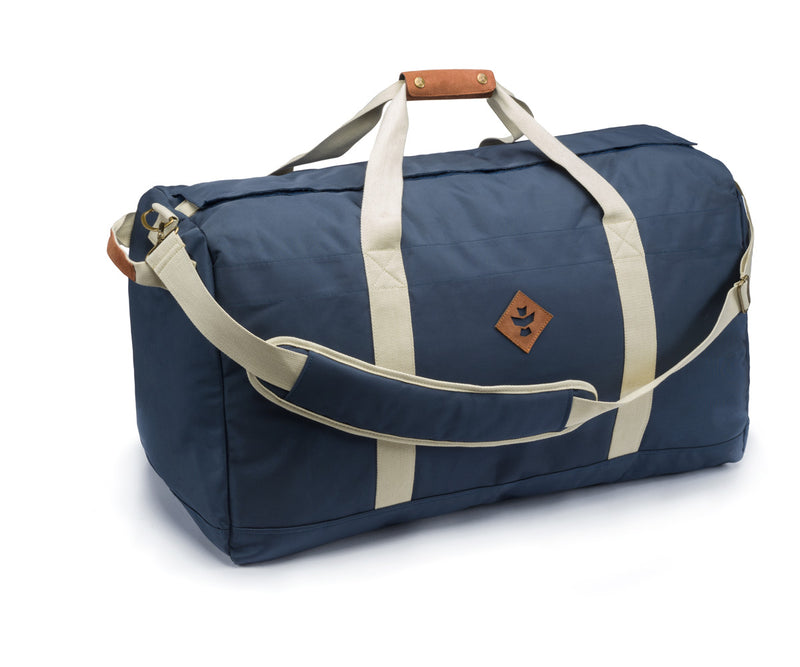 Revelry Supply The Continental Large Odor Absorbing Duffel, Navy Blue